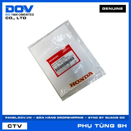 MARK CHỮ HONDA 65MM *NHA76M* SH 125/160 — 86101K77V50ZA