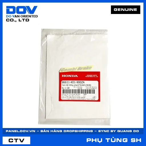 TEM HỆ THỐNG PHANH*NHB25,PB390 (thắng) SH 125/150, SH 125/160 — 86611K01900ZA