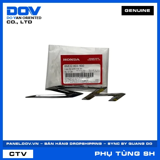 LOGO ỐP SƯỜN TRÁI SH SH 125/150 — 86832K01900