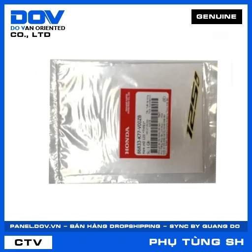 MARK CHỮ 125L *NH1* SH 125/150 — 86833K77V00ZB