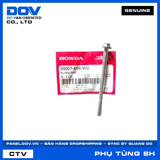 BU LÔNG 6X80 SH 125/150, SH 125/160 — 90007K0RV00