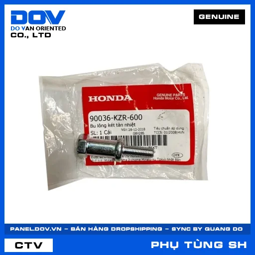 BU LÔNG KÉT TẢN NHIỆT SH 125/150 — 90036KZR600