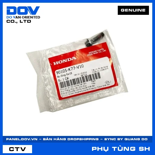 BU LÔNG 6X18 SH 125/150, SH 125/160 — 90105K77V10