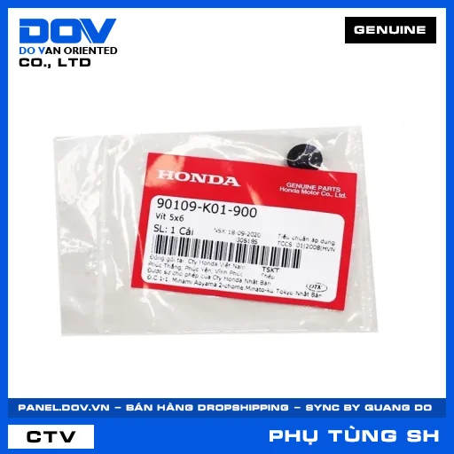 VÍT 5X6 SH 125/150, SH 125/160 — 90109K01900