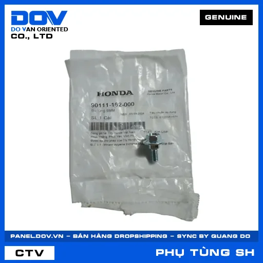 BU LÔNG 6MM SH 125/150, SH 125/160 — 90111162000