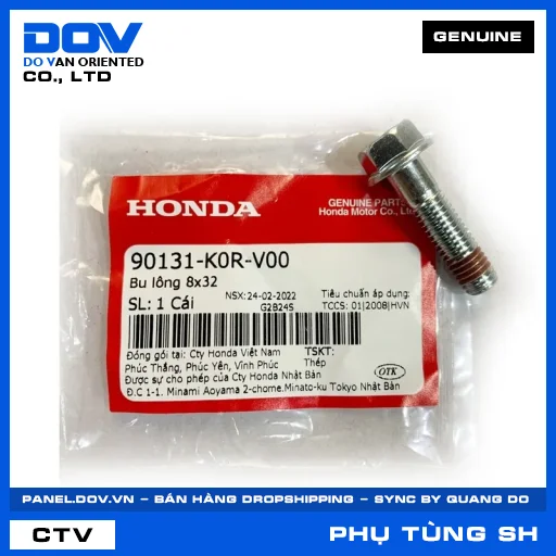 BU LÔNG 8X32 SH 125/150, SH 125/160 — 90131K0RV00