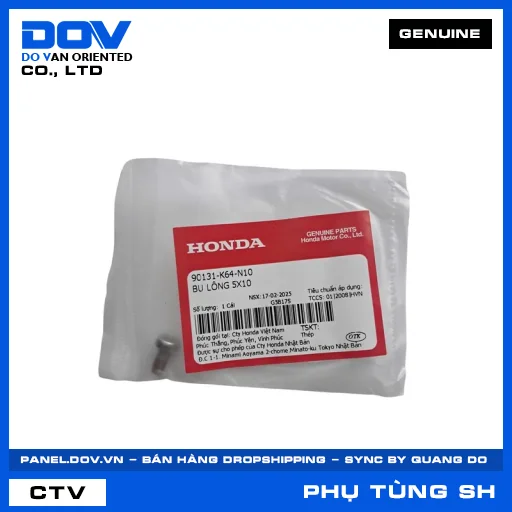 BU LÔNG 5X10 SH 125/150, SH 125/160 — 90131K64N10