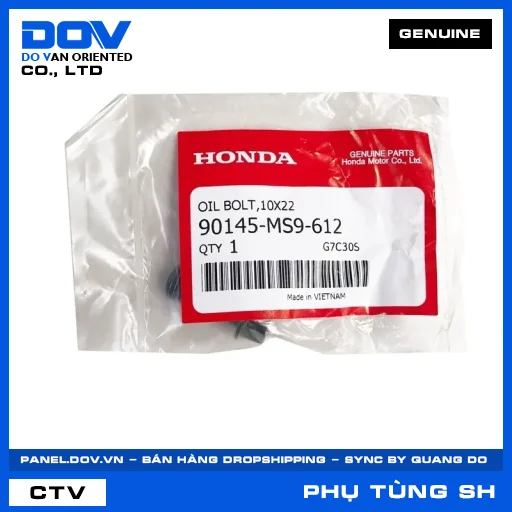 CHỐT DẦU 10X22 SH 125/150 — 90145MS9612