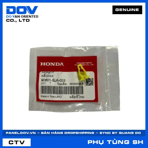 KẸP NẮP SAU TAY LÁI SH 125/150 — 90601SJA003