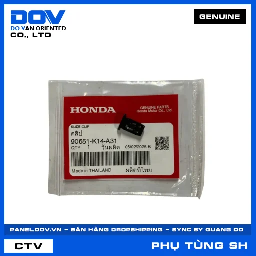 CHỐT TRƯỢT SH 125/160 — 90651K14A31
