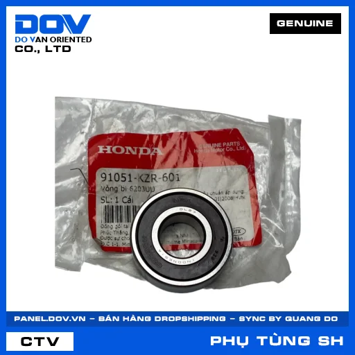 VÒNG BI 6203UU SH 125/150 — 91051KZR601