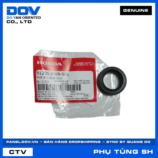 PHỚT DẦU 20.8X32X6 SH 125/150 — 91201KWN901