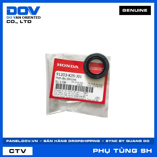 PHỚT DẦU 20X32X6 SH 125/150 — 91203K35J01