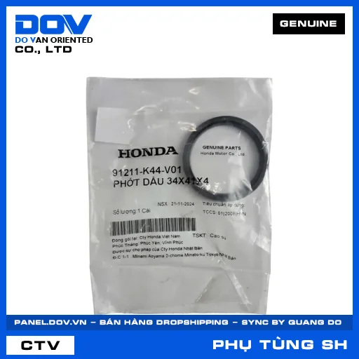 PHỚT DẦU 34X41X4 SH 125/150 — 91211K44V01