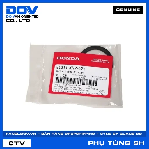Phớt má động 34x41x4 SH 125/150 — 91211KN7671