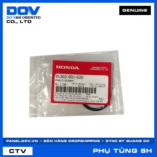PHỚT O 30.8MM SH 125/150 — 91302001020