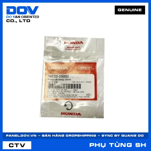 Phanh cài trong 10mm SH 125/150 — 9452010000
