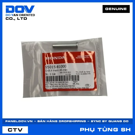 CHỐT A THANH ĐỂ CHÂN SH 125/150 — 9501581000