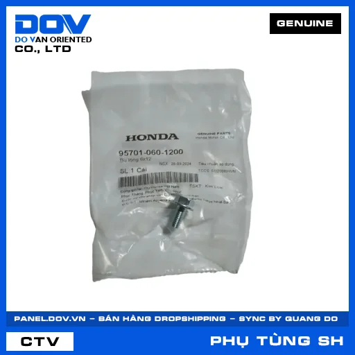 BU LÔNG 6X12 SH 125/150, SH 125/160 — 957010601200