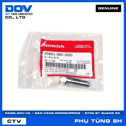 BU LÔNG 8X30 SH 125/150, SH 125/160 — 958010803000