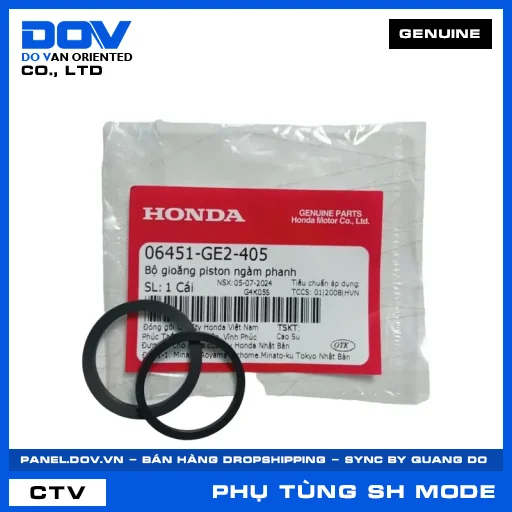 BỘ GIOĂNG PISTON NGÀM PHANH (thắng) SH MODE — 06451GE2405