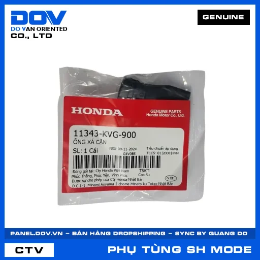 ỐNG XẢ CẶN (pô) SH MODE — 11343KVG900
