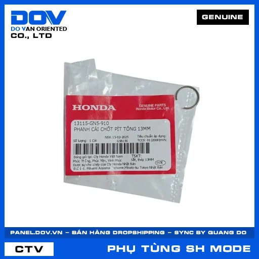 PHANH CÀI CHỐT PÍT TÔNG 13MM SH MODE — 13115GN5910