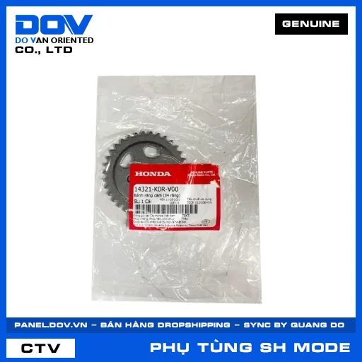 BÁNH RĂNG CAM (34 RĂNG) SH MODE — 14321K0RV00