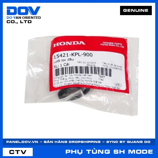 LƯỚI LỌC DẦU (lọc nhớt) SH MODE — 15421KPL900
