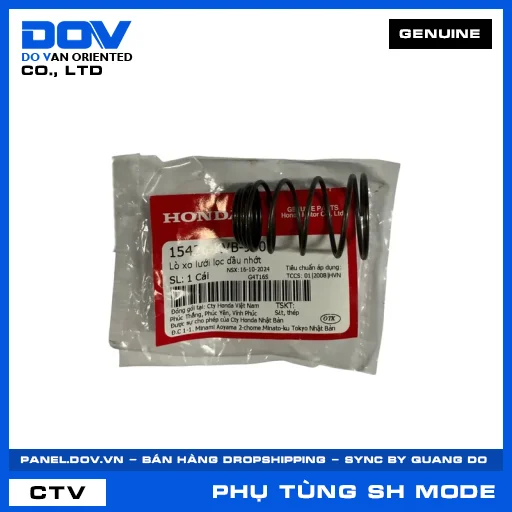 LÒ XO LƯỚI LỌC DẦU NHỚT (lọc nhớt) SH MODE — 15426KVB900