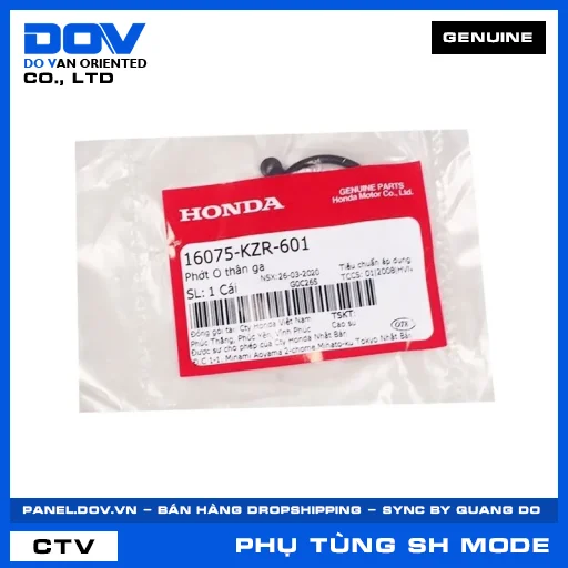 PHỚT O THÂN GA SH MODE — 16075KZR601
