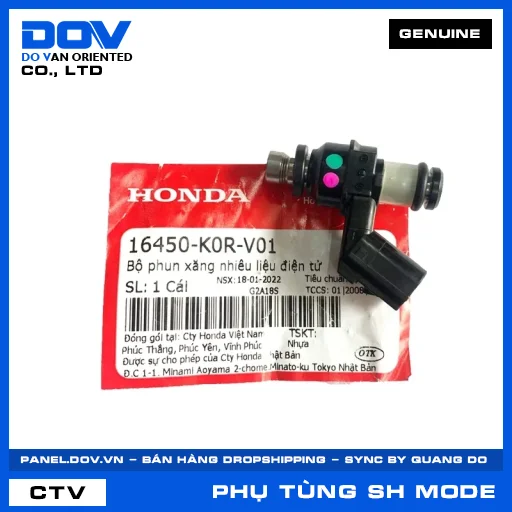 BỘ PHUN NHIÊN LIỆU SH MODE — 16450K0RV01