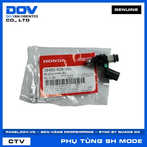 BỘ PHUN NHIÊN LIỆU SH MODE — 16450K35V01