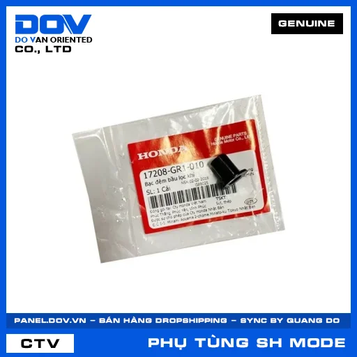 BẠC ĐỆM BẦU LỌC KHÍ (lọc gió) SH MODE — 17208GR1010