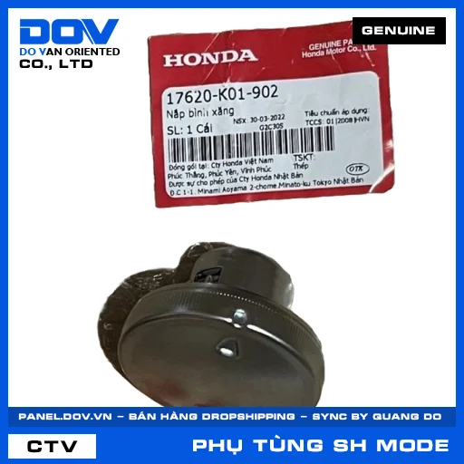 NẮP BÌNH XĂNG SH MODE — 17620K01902