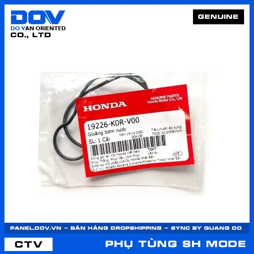 GIOĂNG BƠM NƯỚC SH MODE — 19226K0RV00