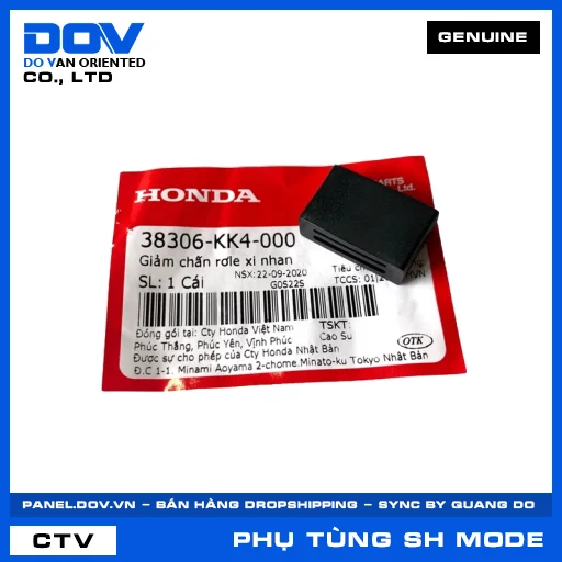 GIẢM CHẤN RƠLE XI NHAN (đèn báo rẽ) SH MODE — 38306KK4000