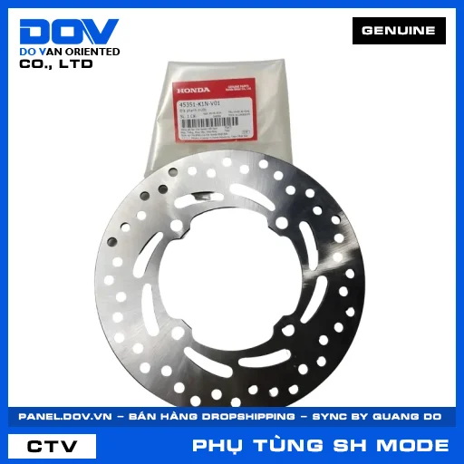 ĐĨA PHANH TRƯỚC (đĩa thắng) SH MODE — 45351K1NV01