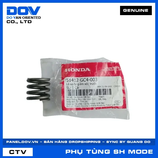 LÒ XO TY GIẢM XÓC TRƯỚC (phuộc) SH MODE — 51412GC4003