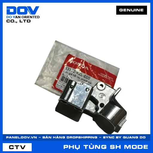 CỤM GIÁ BẮT TAY PHANH TRÁI (tay thắng) SH MODE — 53172KZLE00