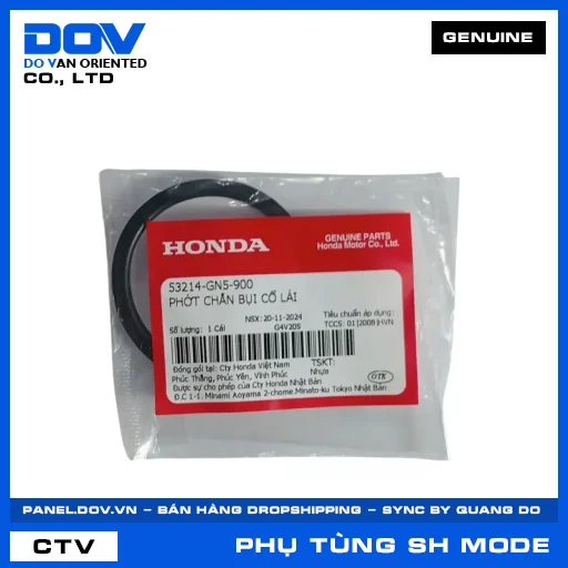 PHỚT CHẮN BỤI CỔ LÁI SH MODE — 53214GN5900