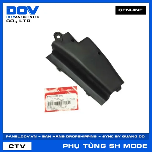 NẮP CHẮN BÙN B SAU (dè) SH MODE — 80105K29900