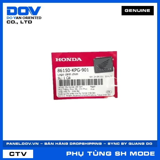 LOGO CÁNH CHIM SH MODE — 86150KPG901