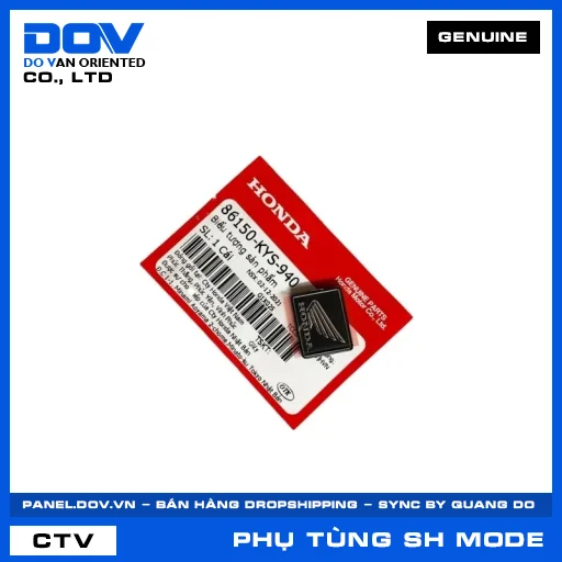BIỂU TƯỢNG SẢN PHẨM SH MODE — 86150KYS940