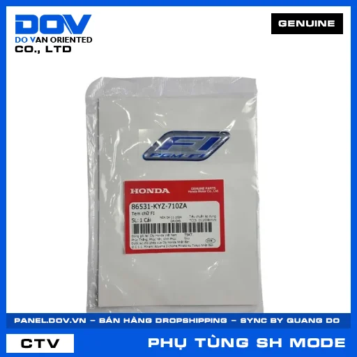 TEM CHỮ FI SH MODE — 86531KYZ710ZA