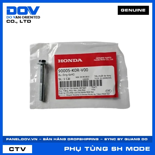 BU LÔNG 6X40 SH MODE — 90005K0RV00