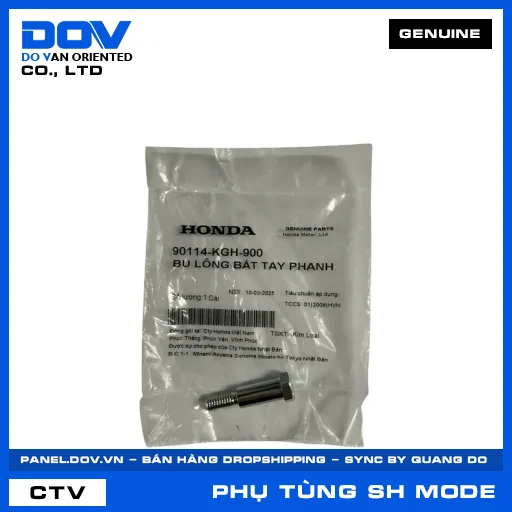 BU LÔNG BẮT TAY PHANH (tay thắng) SH MODE — 90114KGH900