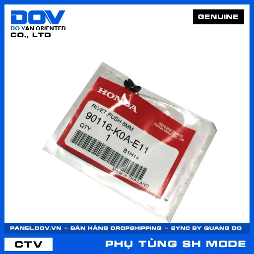 ĐINH TÁN 6MM SH MODE — 90116K0AE11