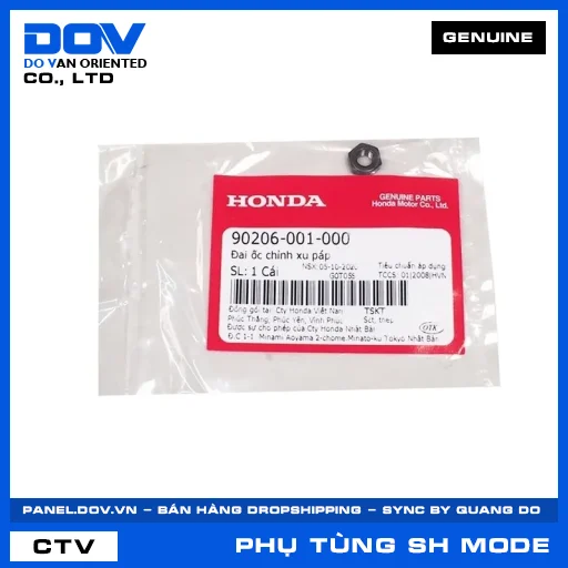 ĐAI ỐC CHỈNH XU PÁP SH MODE — 90206001000