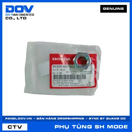 ĐAI ỐC 16MM SH MODE — 90305K66V01